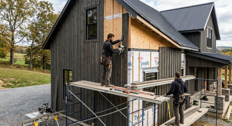 Barn Siding Installation in Bartow County, GA