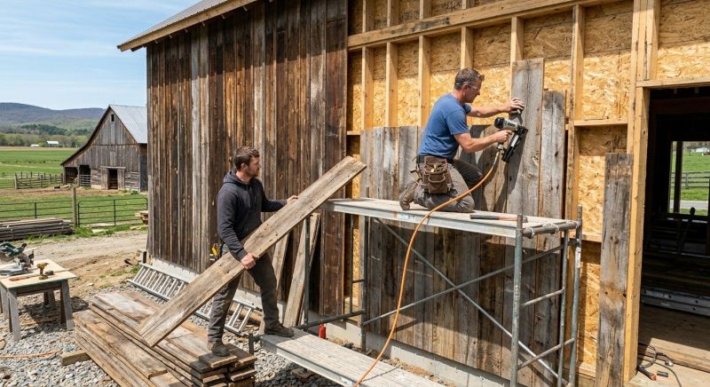 Barn Siding Installation in Kennesaw, GA