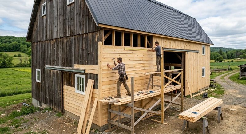 Barn Siding Installation in Powder Springs, GA