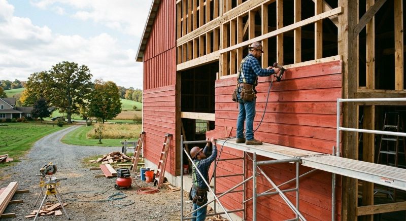Barn Siding Replacement in Tucker, GA