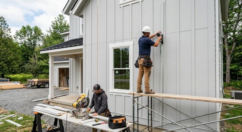 Batten Siding Installation in Alpharetta, GA