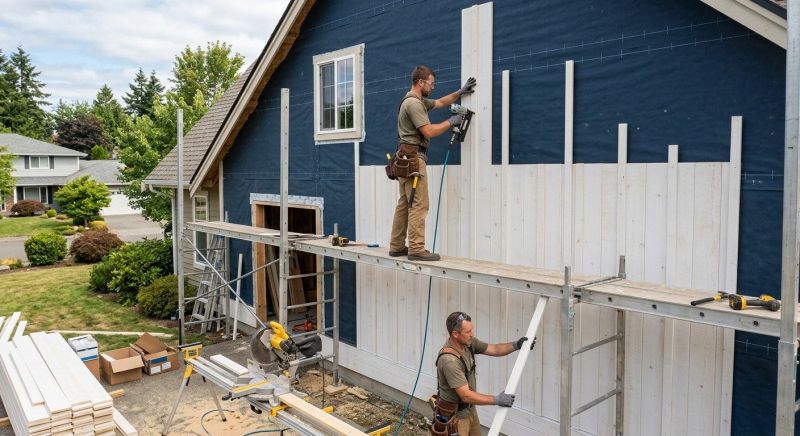 Batten Siding Installation in Cherokee County, GA