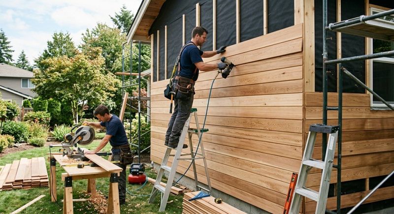 Batten Siding Installation in Roswell, GA