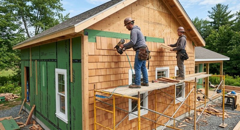 Cedar Siding Installation in Cobb County, GA