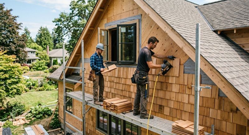 Cedar Siding Installation in Duluth, GA
