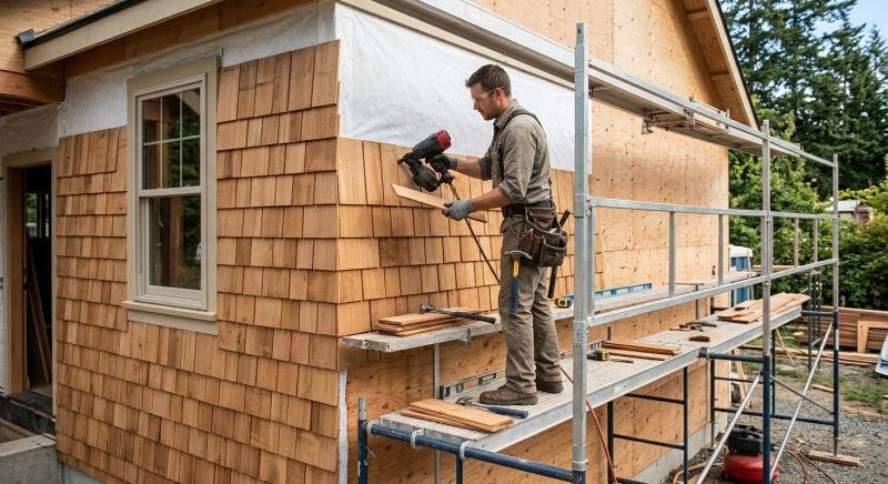 Cedar Siding Installation in Marietta, GA
