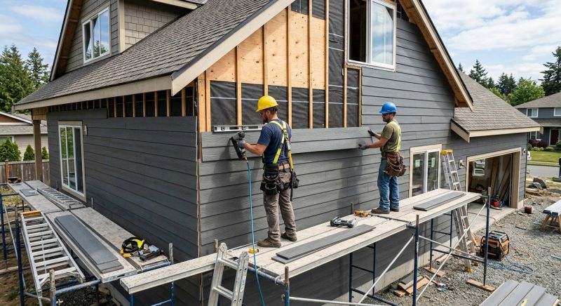 Cement Siding Installation in Marietta, GA