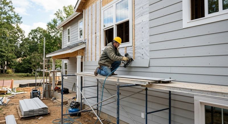 Cement Siding Installation in Suwanee, GA