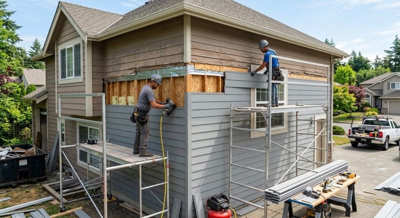 Cement Siding Installation in Tucker, GA