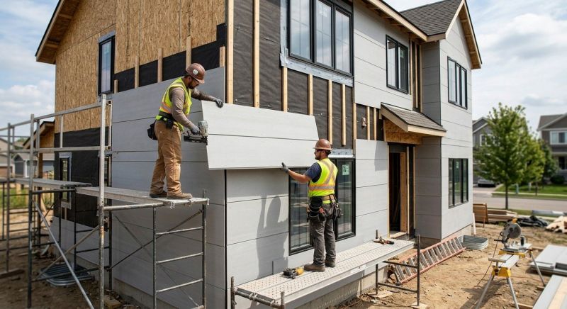Cement Siding Installation in Woodstock, GA