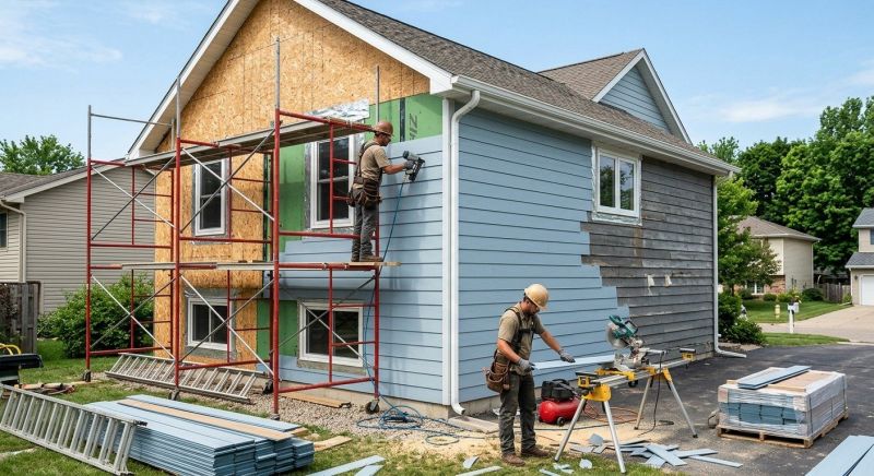 Cement Siding Replacement in Cobb County, GA