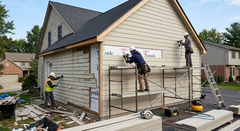Cement Siding Replacement in Marietta, GA