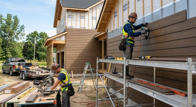 Composite Siding Installation in Canton, GA