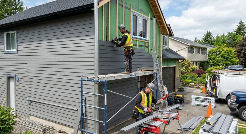 Composite Siding Installation in Duluth, GA