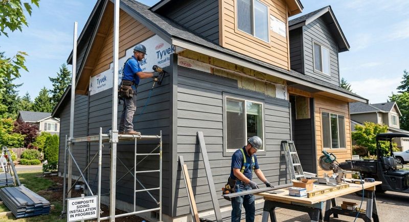Composite Siding Installation in Kennesaw, GA