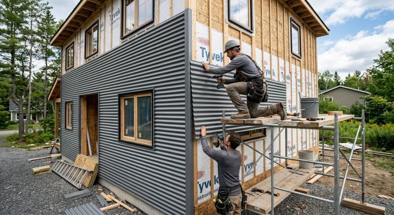 Corrugated Siding Installation in Cherokee County, GA