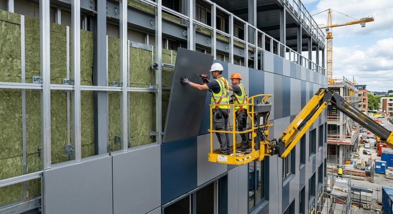 Facade Cladding Installation in Cherokee County, GA