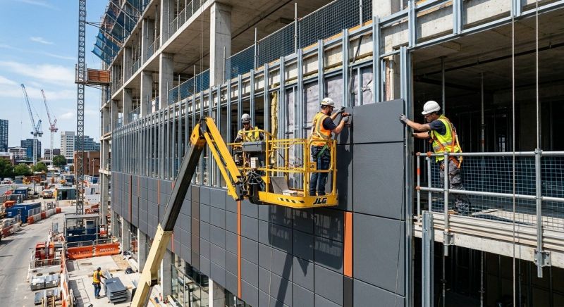 Facade Cladding Installation in Cherokee County, GA