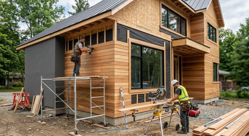 Faux Wood Siding Installation in Bartow County, GA