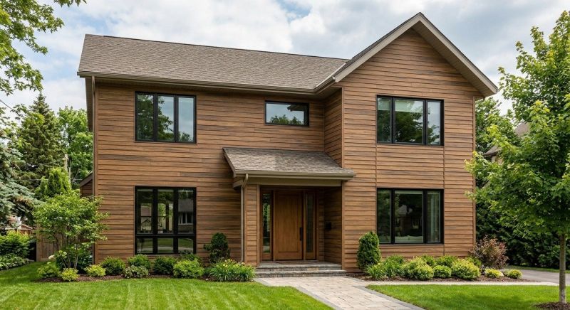 Faux Wood Siding Installation in Cherokee County, GA