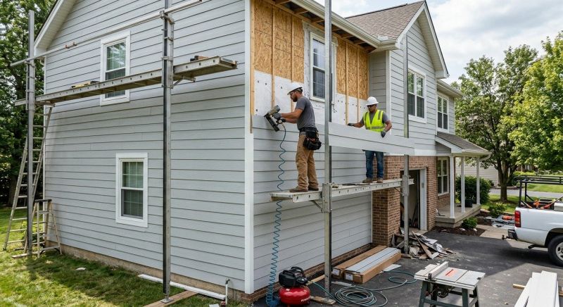 Fiber Cement Installation in Roswell, GA