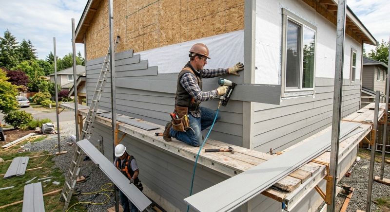 Fiber Cement Installation in Roswell, GA