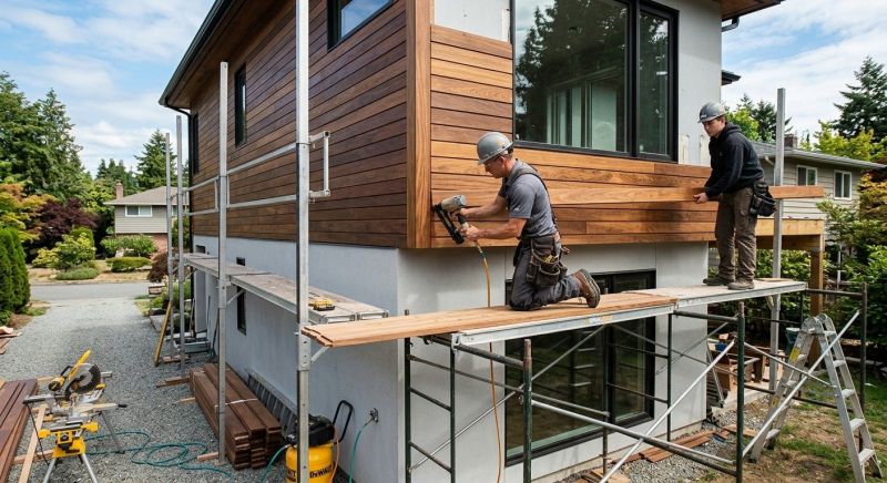 Hardwood Siding Installation in Alpharetta, GA