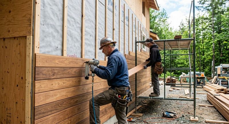 Hardwood Siding Installation in Hiram, GA