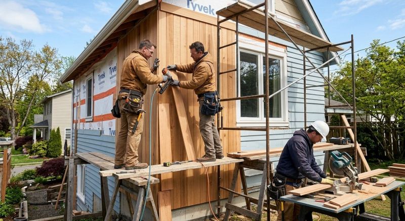 Hardwood Siding Installation in Suwanee, GA