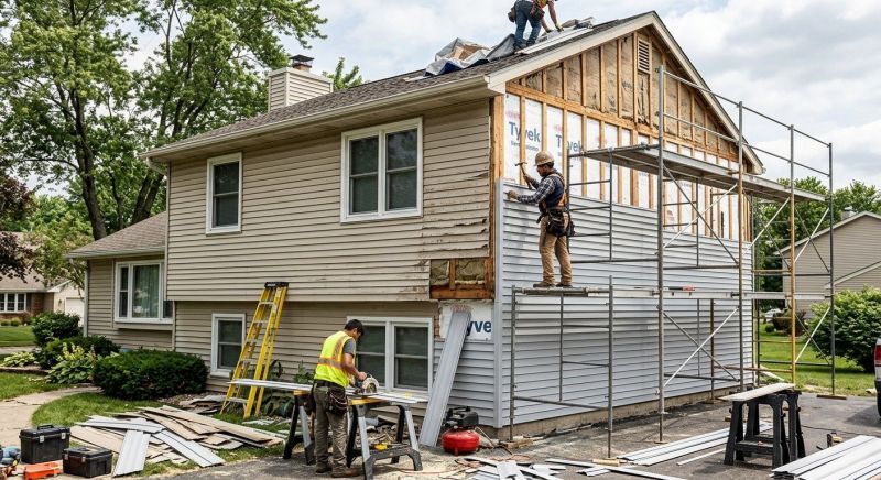 House Siding Replacement in Cherokee County, GA