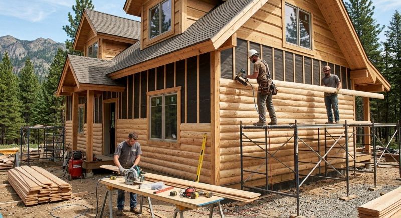 Log Siding Installation in Kennesaw, GA
