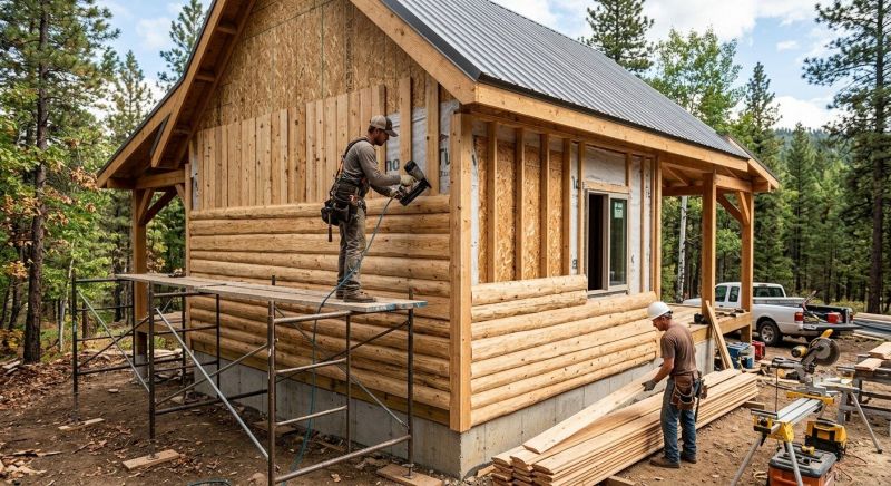 Log Siding Installation in Tucker, GA