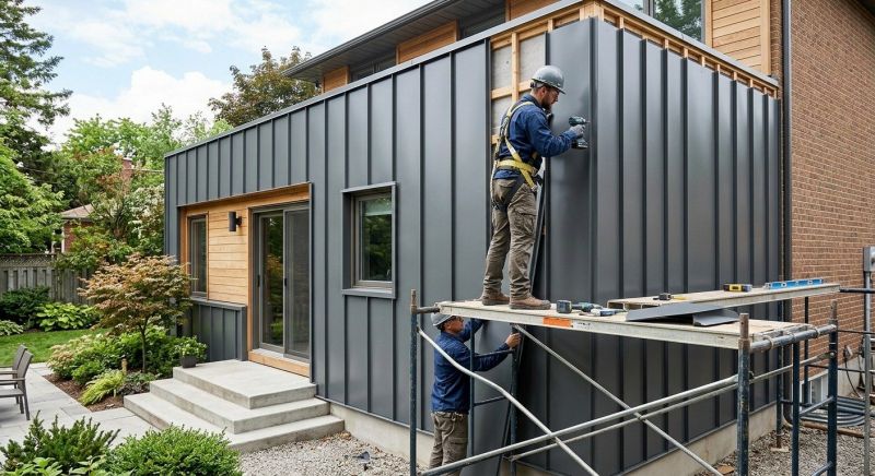 Metal Paneling Installation in Cherokee County, GA