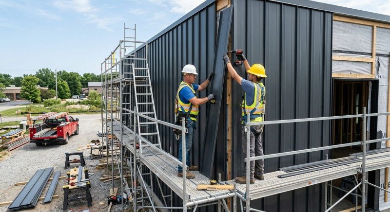 Metal Siding Installation in Pickens County, GA