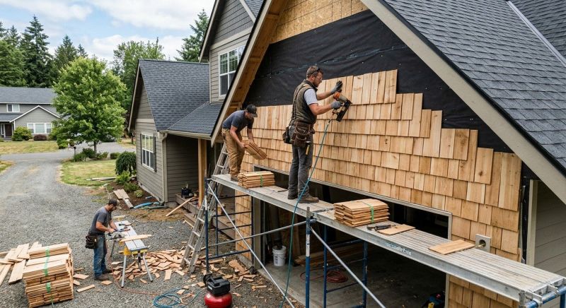 Shake Siding Installation in Duluth, GA