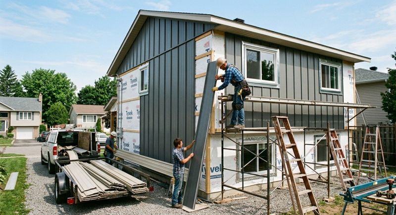 Sheet Metal Siding Replacement in Cherokee County, GA