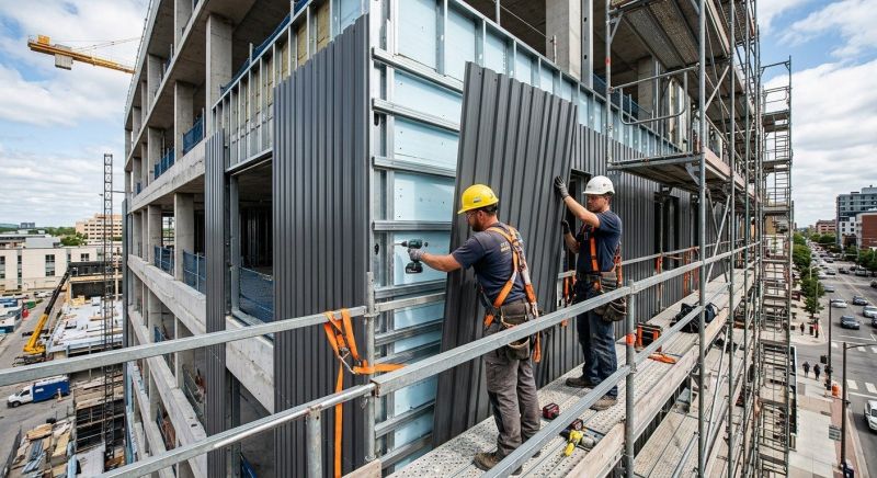Steel Cladding Installation in Cherokee County, GA