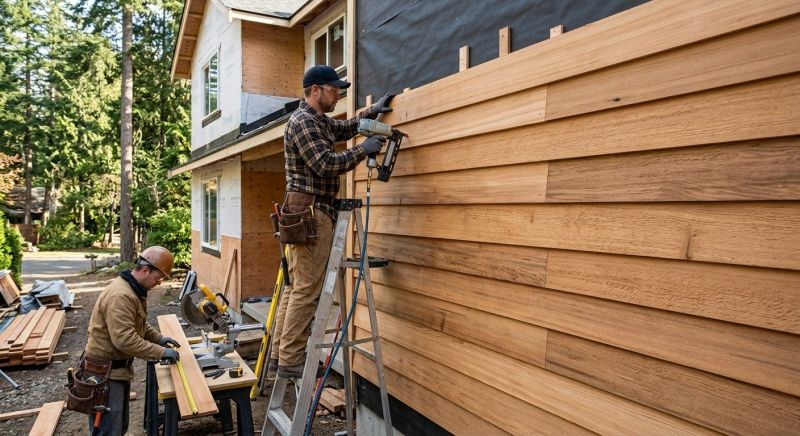 Wood Barn Siding Installation in Cherokee County, GA