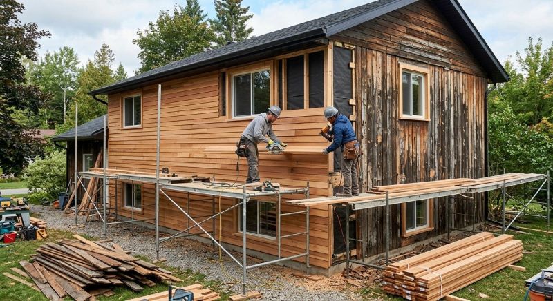Wood Cladding Installation in Acworth, GA