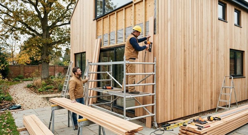 Wood Cladding Installation in Acworth, GA