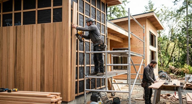 Wood Cladding Installation in Acworth, GA