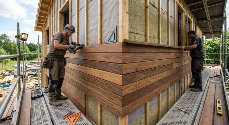Wood Cladding Installation in Cumming, GA