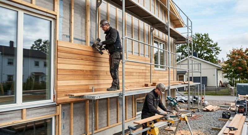 Wood Plank Siding Installation in Cherokee County, GA