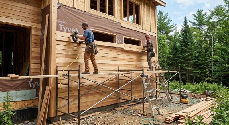Wood Siding Installation in Canton, GA