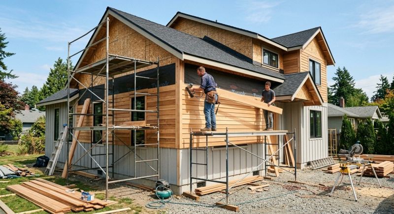 Wood Siding Installation in Duluth, GA