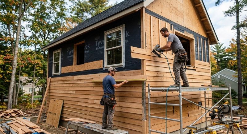 Wood Siding Installation in Forsyth County, GA