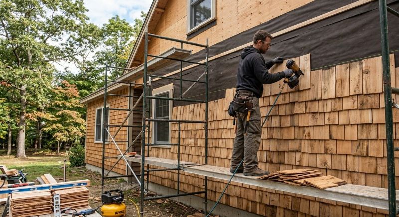 Wood Siding Installation in Woodstock, GA